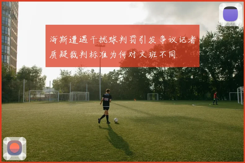 海斯遭遇干扰球判罚引发争议记者质疑裁判标准为何对文班不同